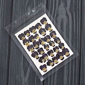 Сухоцвет для леденцов "Анютины глазки №3 фиолетовые/желтые", 15 шт