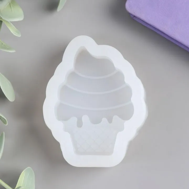 Силиконовая форма молд Пирожное 2х7х5,3 см