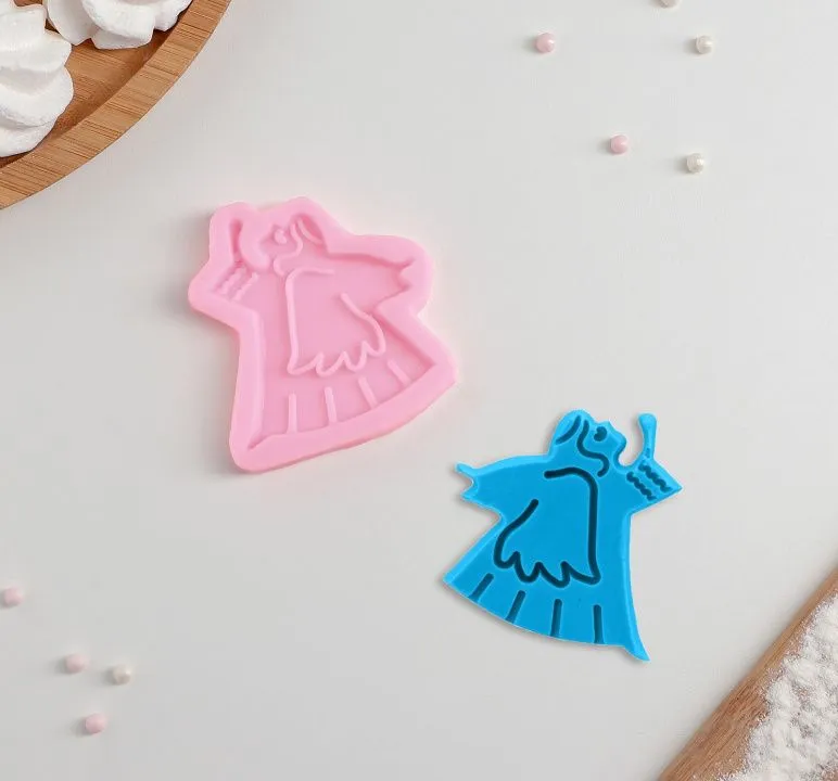 Силиконовая форма молд Ангел 6,5х7,5 см