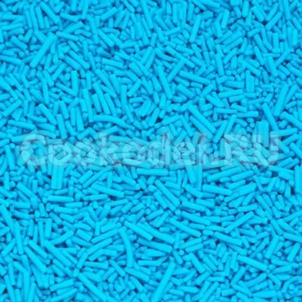 Посыпка Вермишель голубая, 100 гр