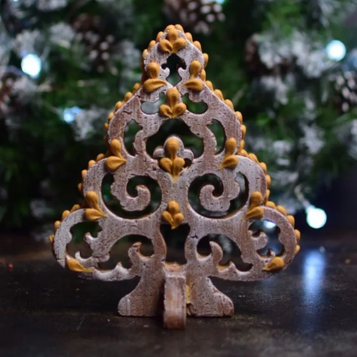 Форма силиконовая  19х16 см "Елочка объемная"