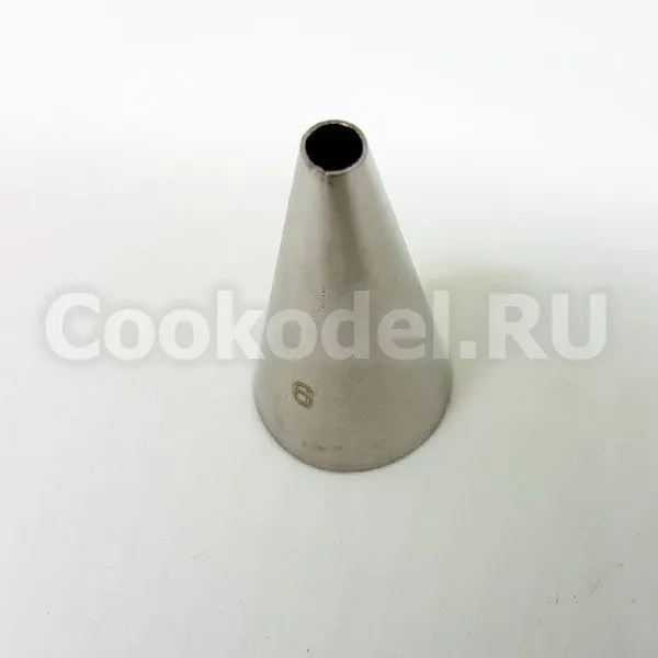 Насадка Кондитерская Круглая 6 малая