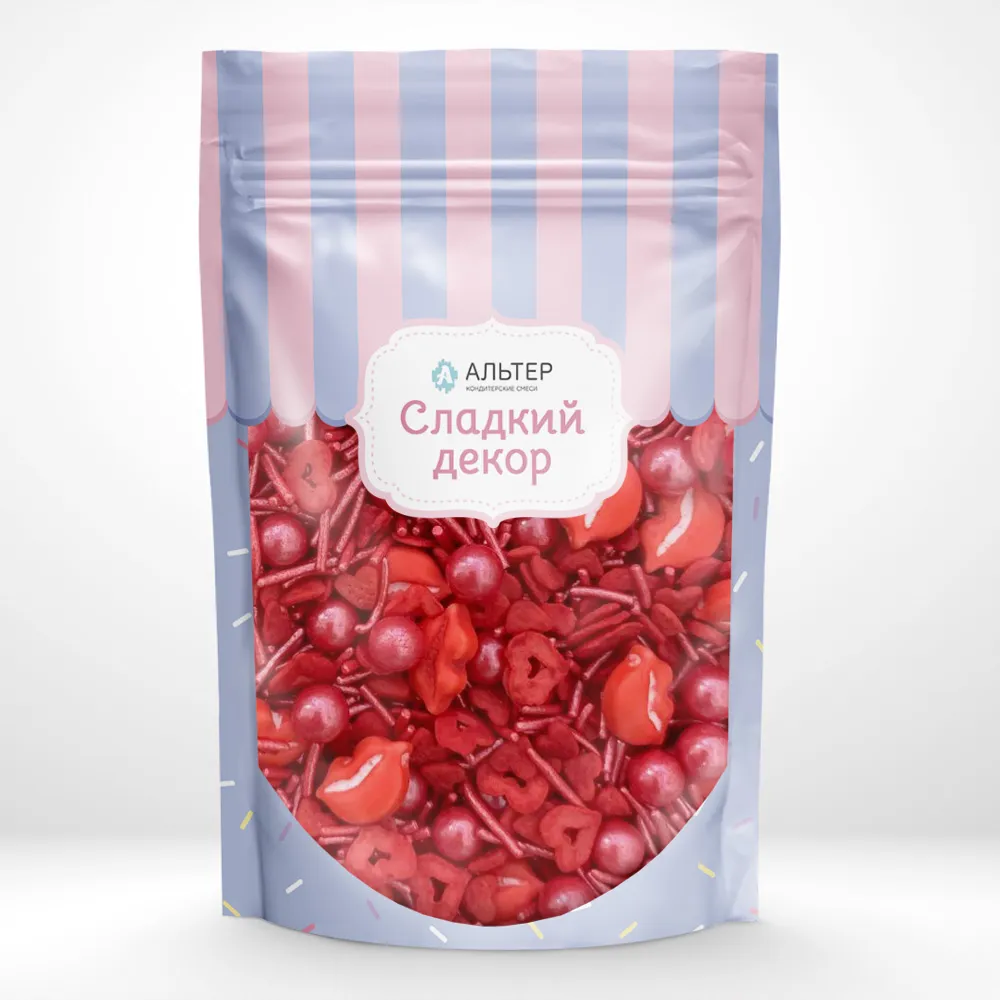 Посыпка Альтер сладкий декор "Огонь любви" 50 гр