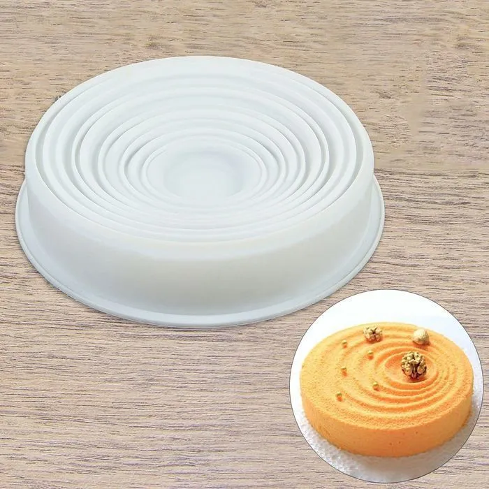 Форма для выпечки и муссовых десертов "Рябь", 18х18х6 см