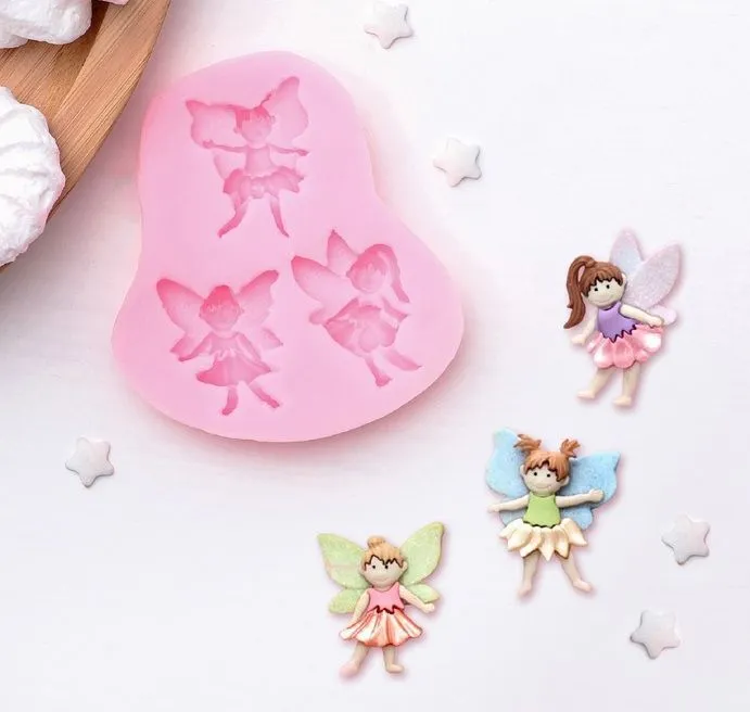 Силиконовая форма молд Феи 7,5х7 см