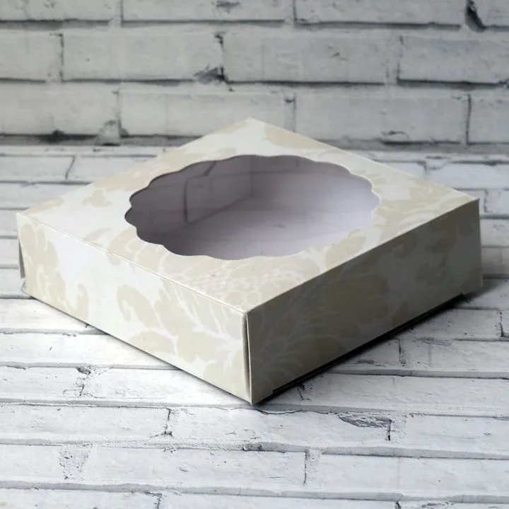 Коробка Ампир, 10х10х3 см