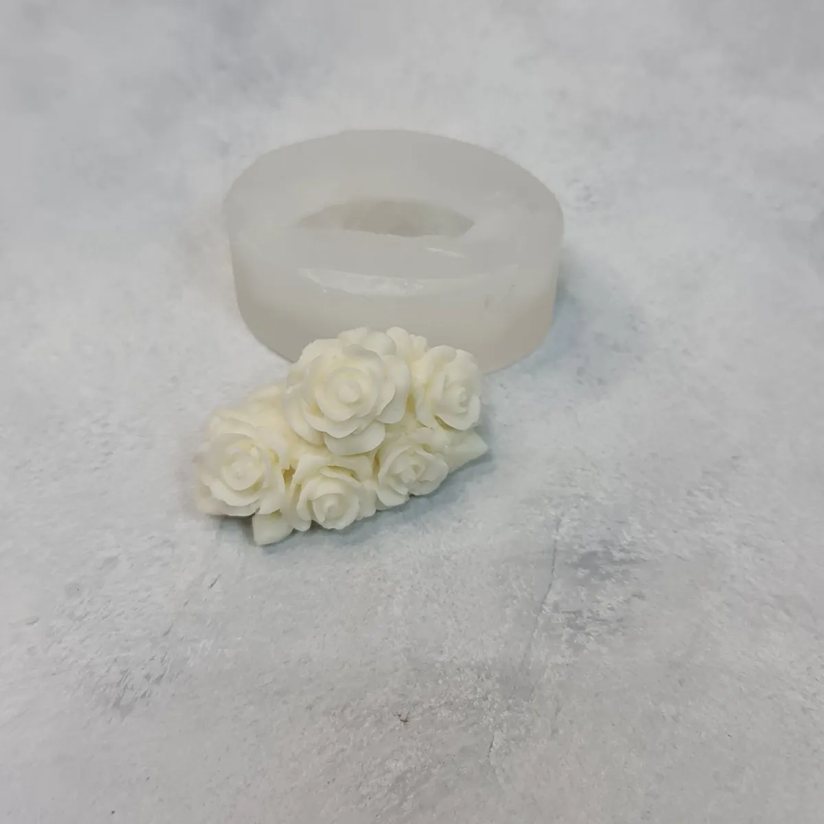 Силиконовая форма молд 3D Розочки №98