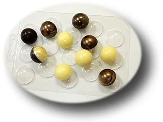 Форма для шоколада "Конфеты Сфера 30 мм", (пластик)