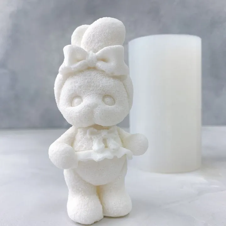 Силиконовая форма молд 3D Зайчик 7 №253