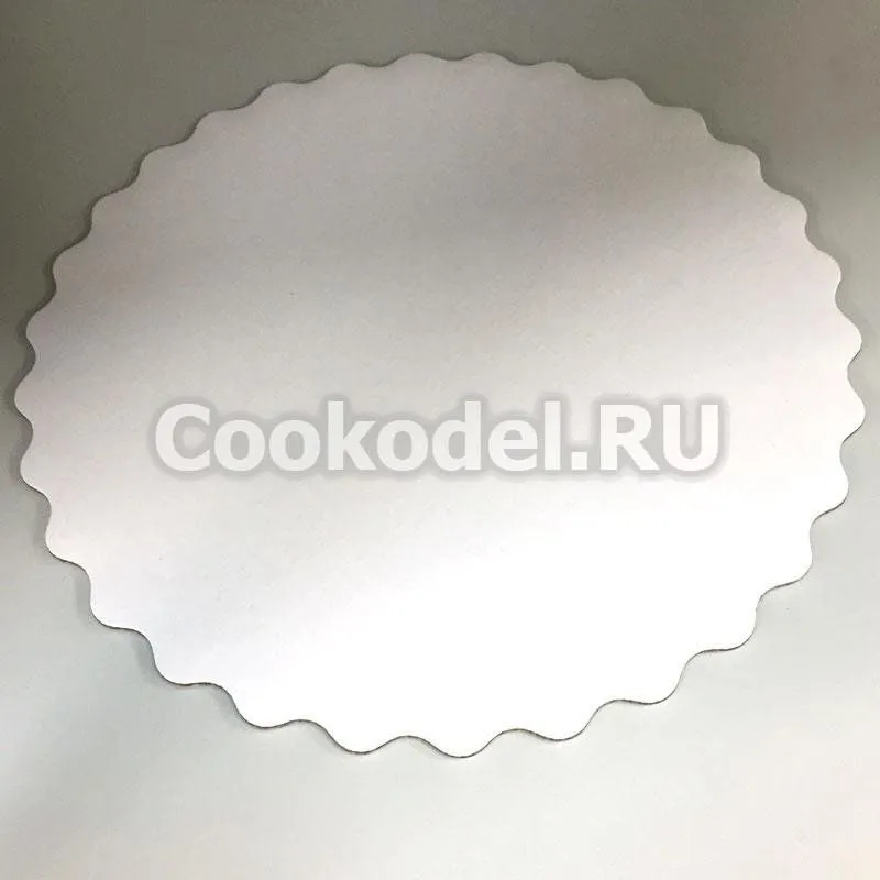 Подложка усиленная Двусторонняя Белая 32 см