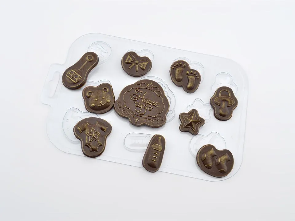 Форма для шоколада "Наше Чудо", (пластик)