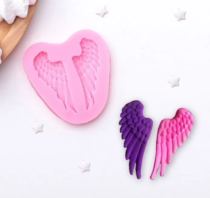 Силиконовая форма молд Крылья  7х6,5 см