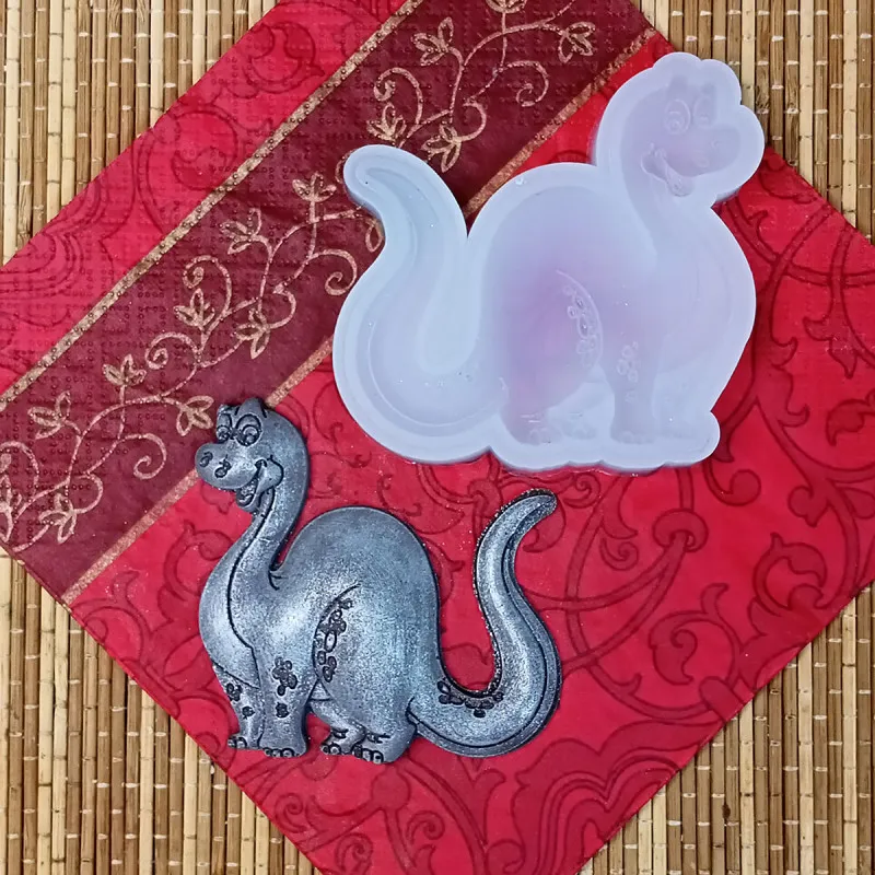 Силиконовая форма Динозавр Диплодок №894