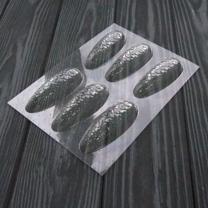 Форма для шоколада "ШИШКИ", (пластик), 6 шт