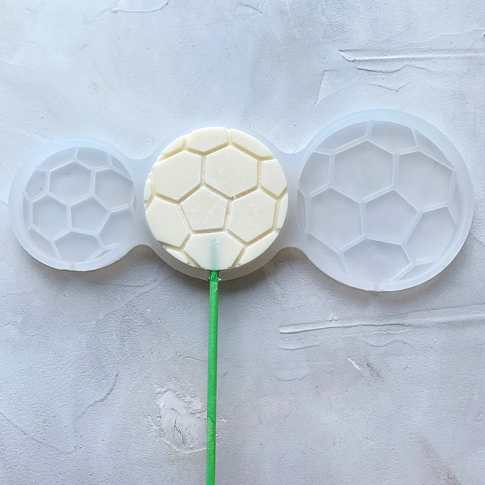 Силиконовая форма "Футбольный мяч",  №370