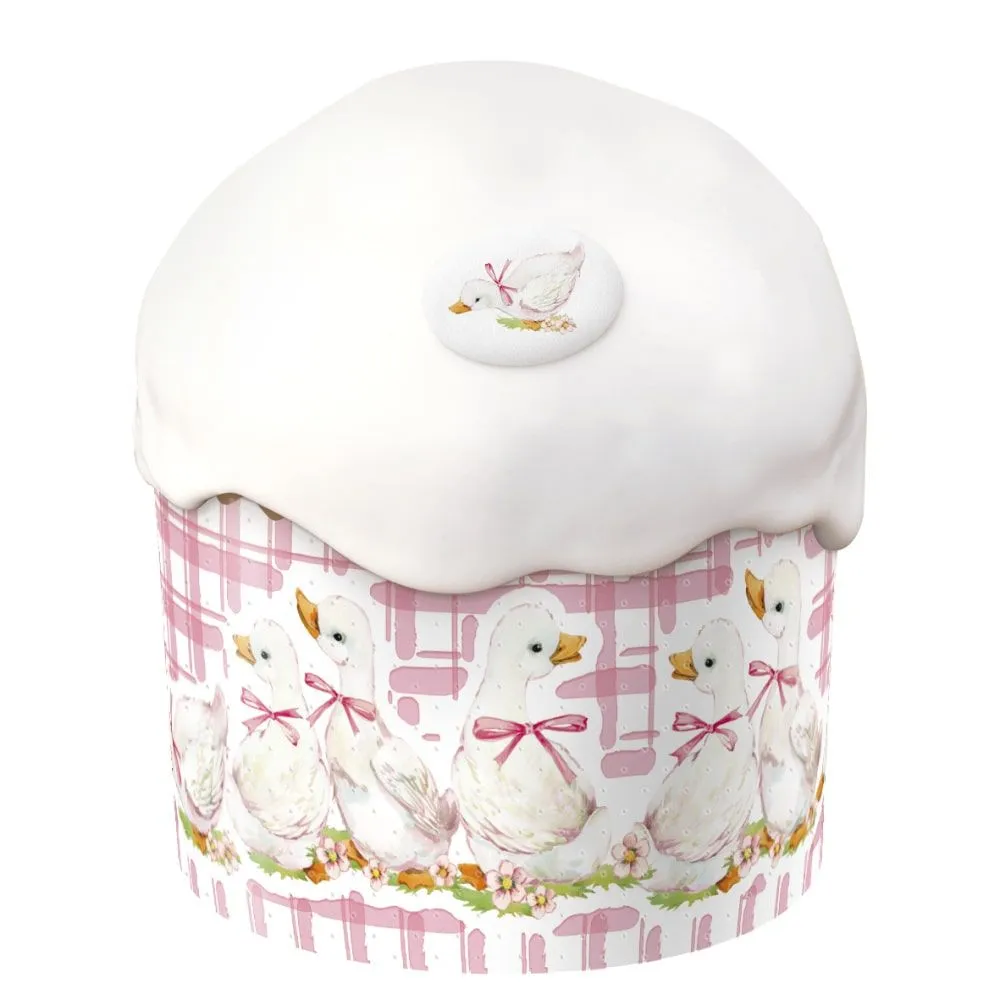 Формы для кулича Утята диаметр дна 110х85 мм, 10 шт, цвет микс