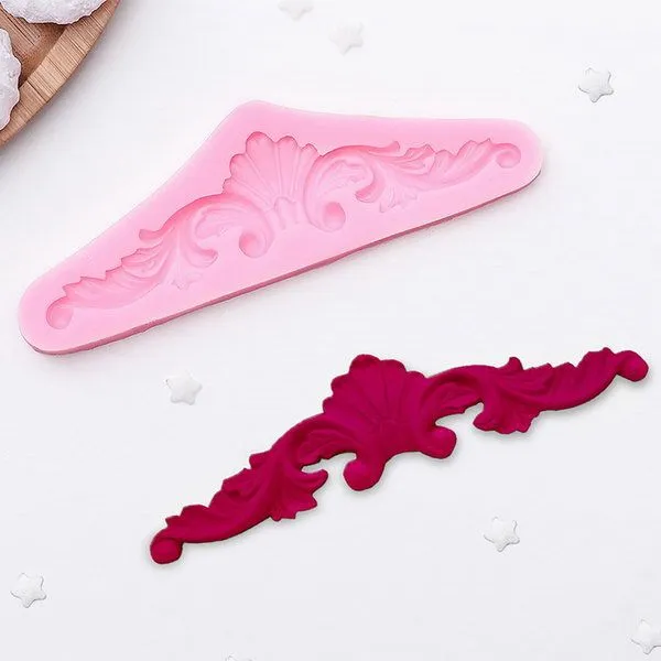 Силиконовая форма молд Лепнина №2 14,3х4,7х0,9 см