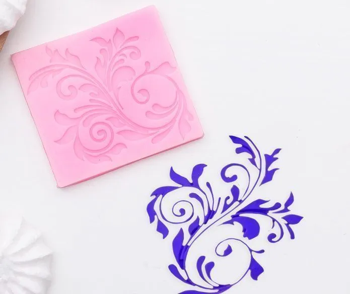 Силиконовая форма молд Вензель 6×5,5 см