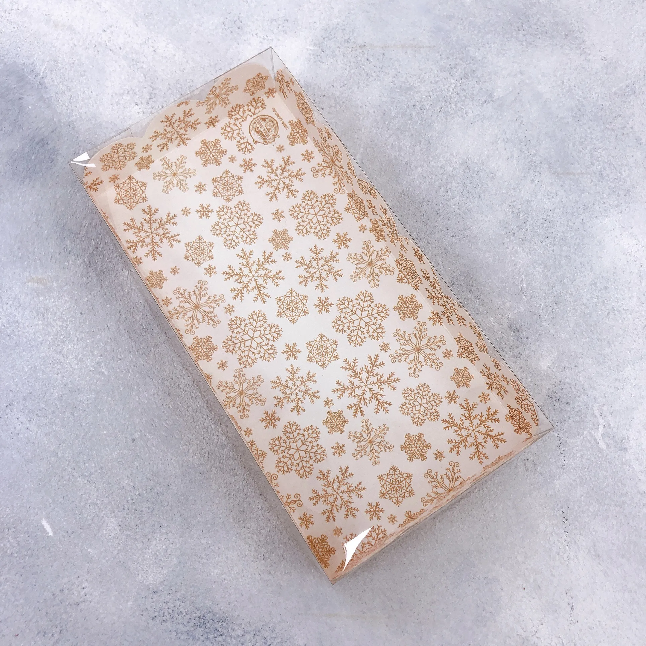 Коробка для кондитерских изделий с пластиковой крышкой "Подарок для тебя", 21х11х3 см