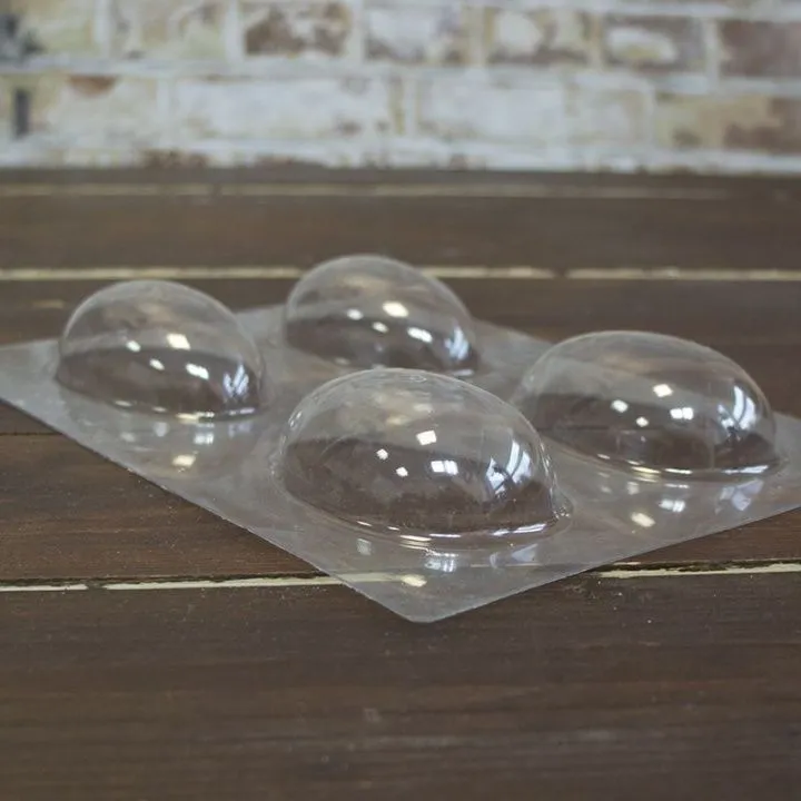 Форма для шоколада "Яйцо"  5,5 х 8 см  (пластик) 4 шт