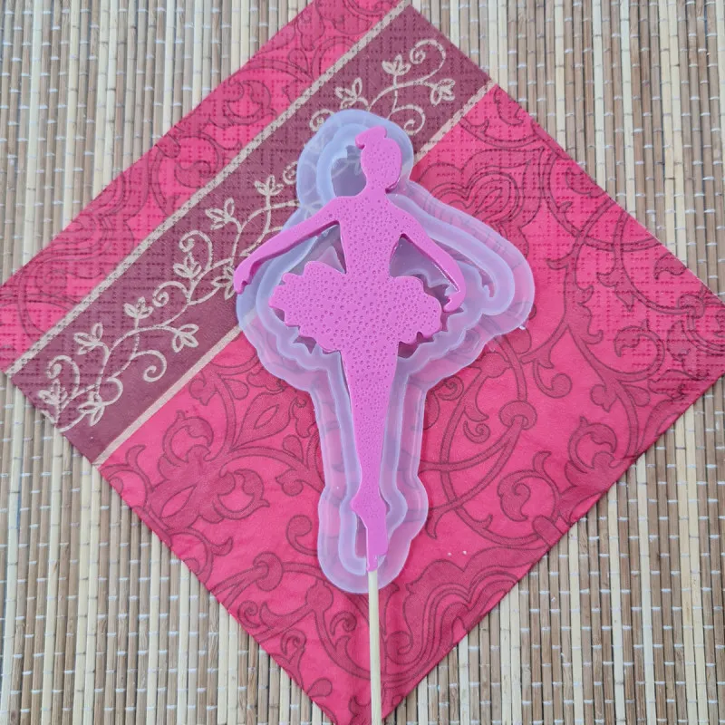 Силиконовая форма №561 Балерина №2