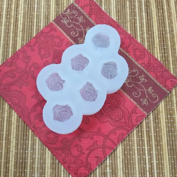 Цветок №60 "Роза"- планшет 6 шт