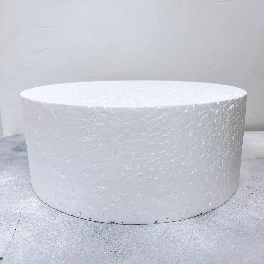 Фальш ярус для торта круг D-30 см H-10 см пенопласт