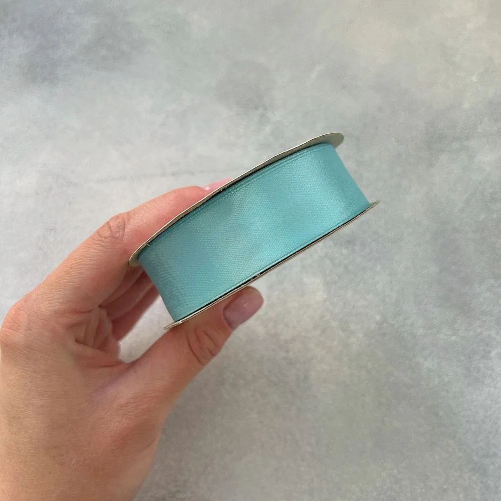 Лента атласная "Нежно-голубая-6142" шир-24 мм