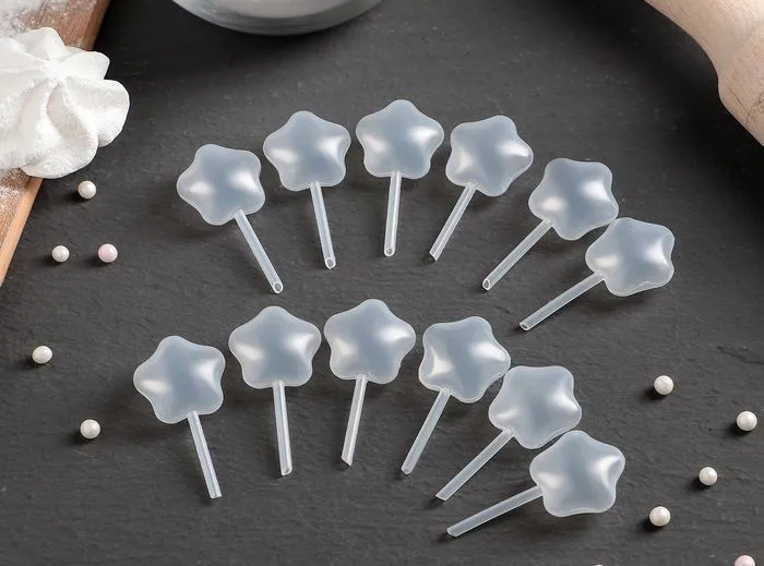 Набор пипеток "Звезда", 2,5х1,5х5 см, 12 шт