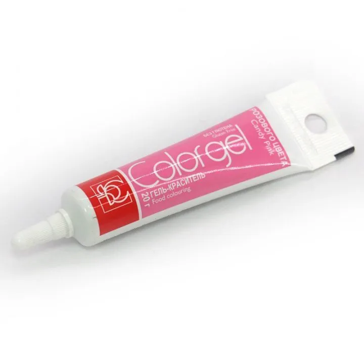 Краситель Modecor Colorgel Розовый конфетный candy pink, 20 гр ГОДЕН ДО 04.09.2025