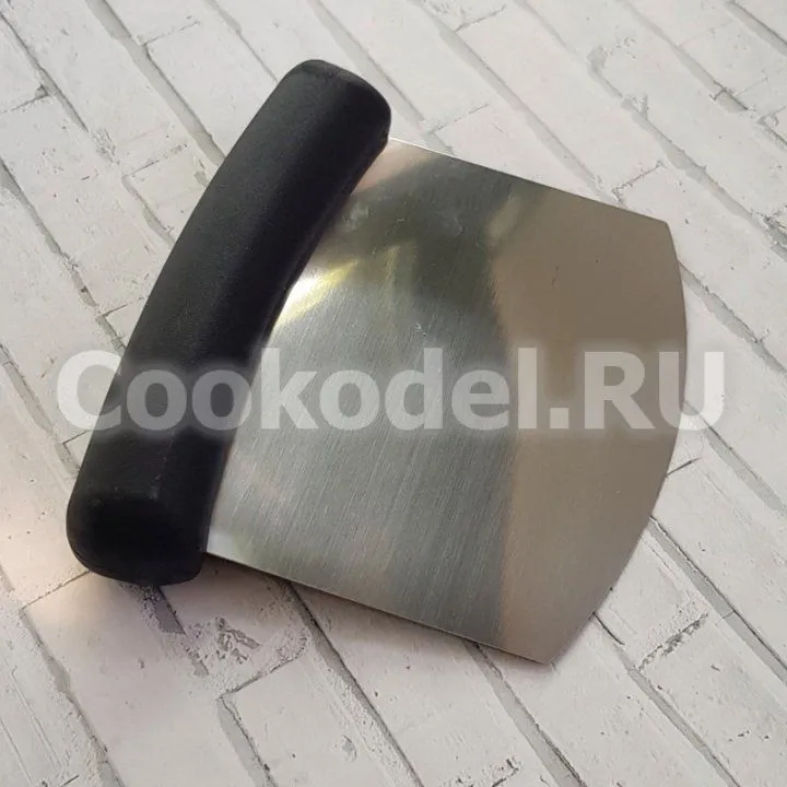 Шпатель кондитерский/округлый срез, 13х11 см