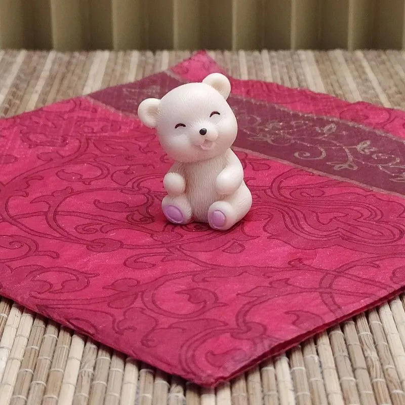 Силиконовая форма молд №1801 "Мишка-мини" №2