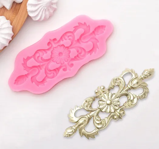 Силиконовая форма молд Лепнина 13х5,5х1 см