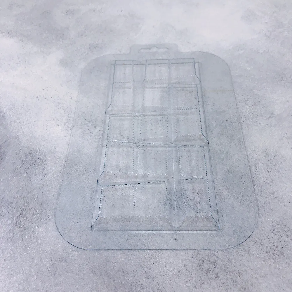 Форма для шоколада Плитка Зигзаг (пластик)