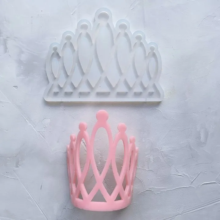 Форма силиконовая для шоколада "Диадема №165" 20х15 см