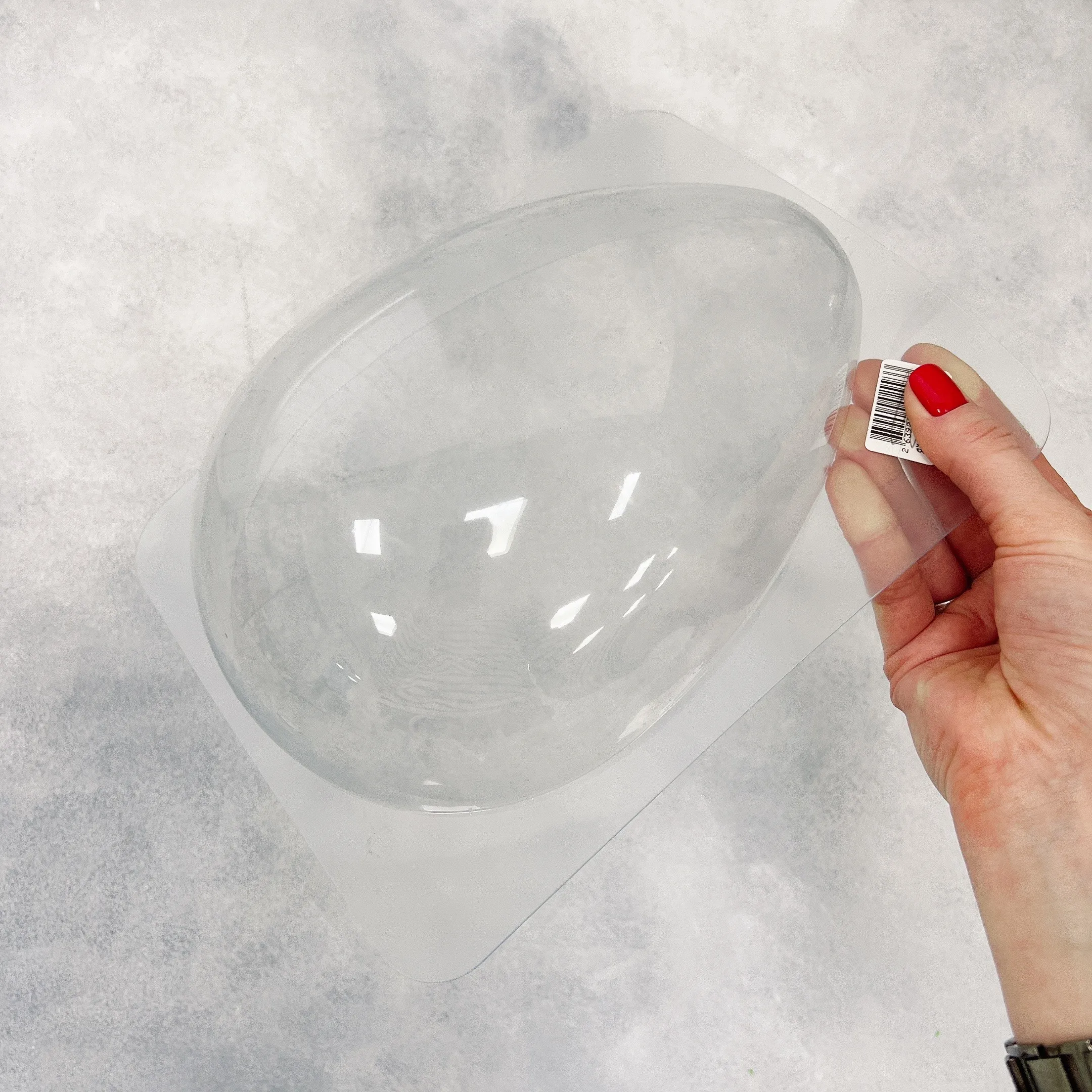 Форма для шоколада "Яйцо №3 220х160х80", (пластик)