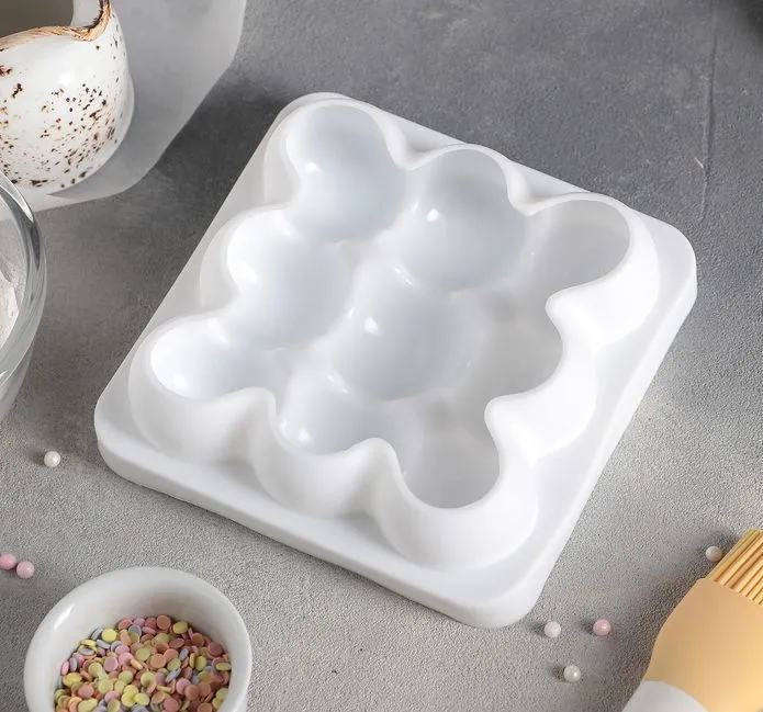 Форма для выпечки и муссовых десертов "Сладкие шарики", 14,8х14,8х4,1