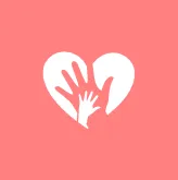 AL Трафарет "Сердце и руки"