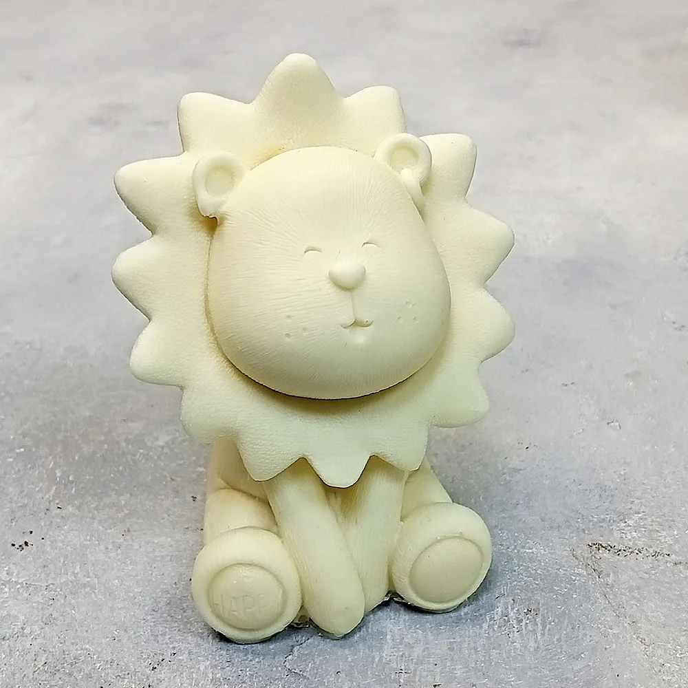 Силиконовая форма №946 Львенок Солнышко