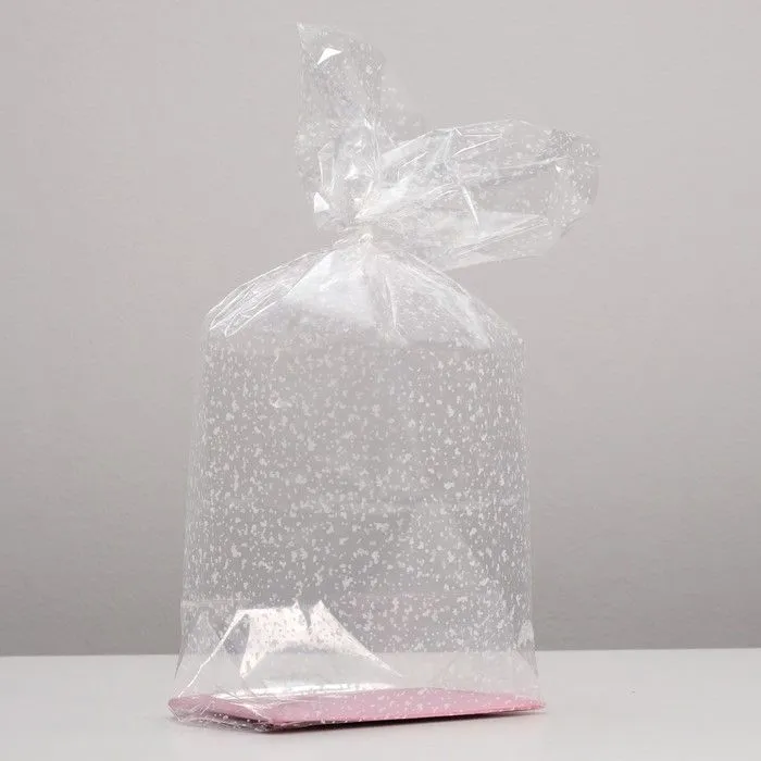 Пакет "Подарочный С РИСУНКОМ" с жестким дном, 28х40 х100 см