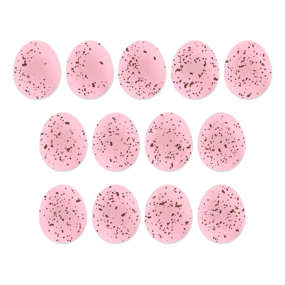 Сахарные мини-медальоны "Перепелиные яйца розовые", 65 гр