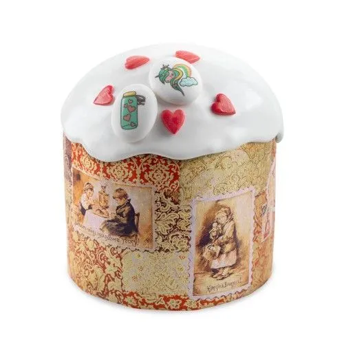 Формы для кулича "Ретро" диаметр дна 110х85 мм, 10 шт