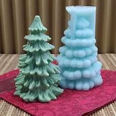 Силиконовая форма молд №1793 "Елка"