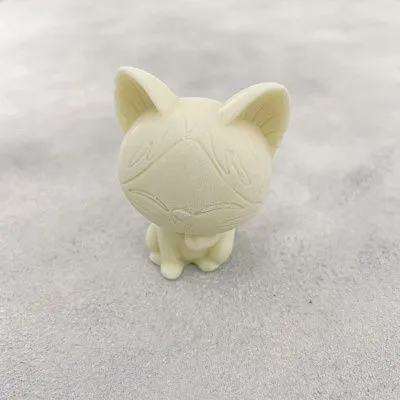 Силиконовая форма молд 3D Кошка 7,5х6 см