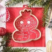 Трафарет и форма "Змея малышка кобра"