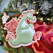 Трафарет и форма "Дракон"