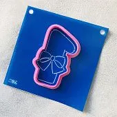 Трафарет и форма "Один в бантике" №592