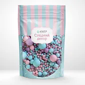 Воздушный рис Альтер в шоколадной глазури Голубой/Сирень/Розовый 298М, 100 гр