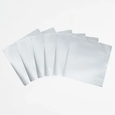 Фольга для конфет 10х10см 100шт., серебро