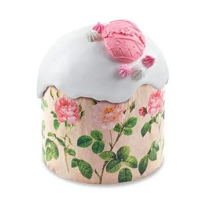 Формы для кулича "Розы" диаметр дна 60х45 мм, 10 шт